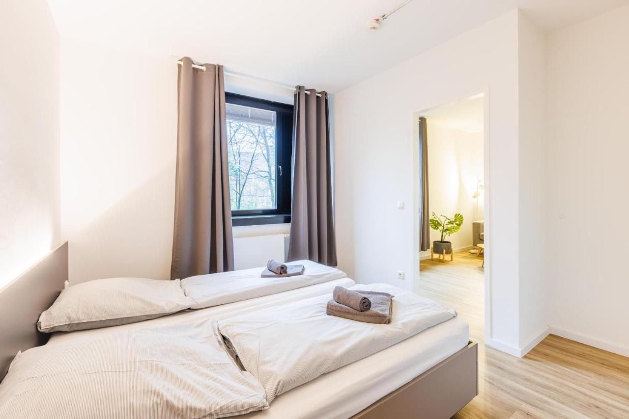 Glueck Auf Appartements Dueppelstrasse Оберхаузен Екстериор снимка