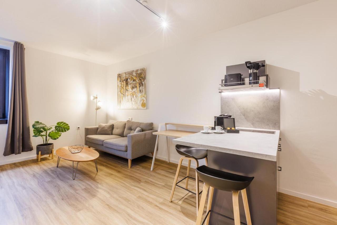 Glueck Auf Appartements Dueppelstrasse Оберхаузен Екстериор снимка