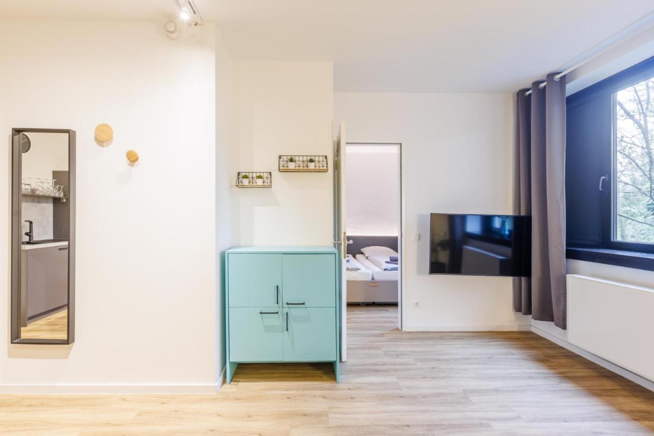 Glueck Auf Appartements Dueppelstrasse Оберхаузен Екстериор снимка