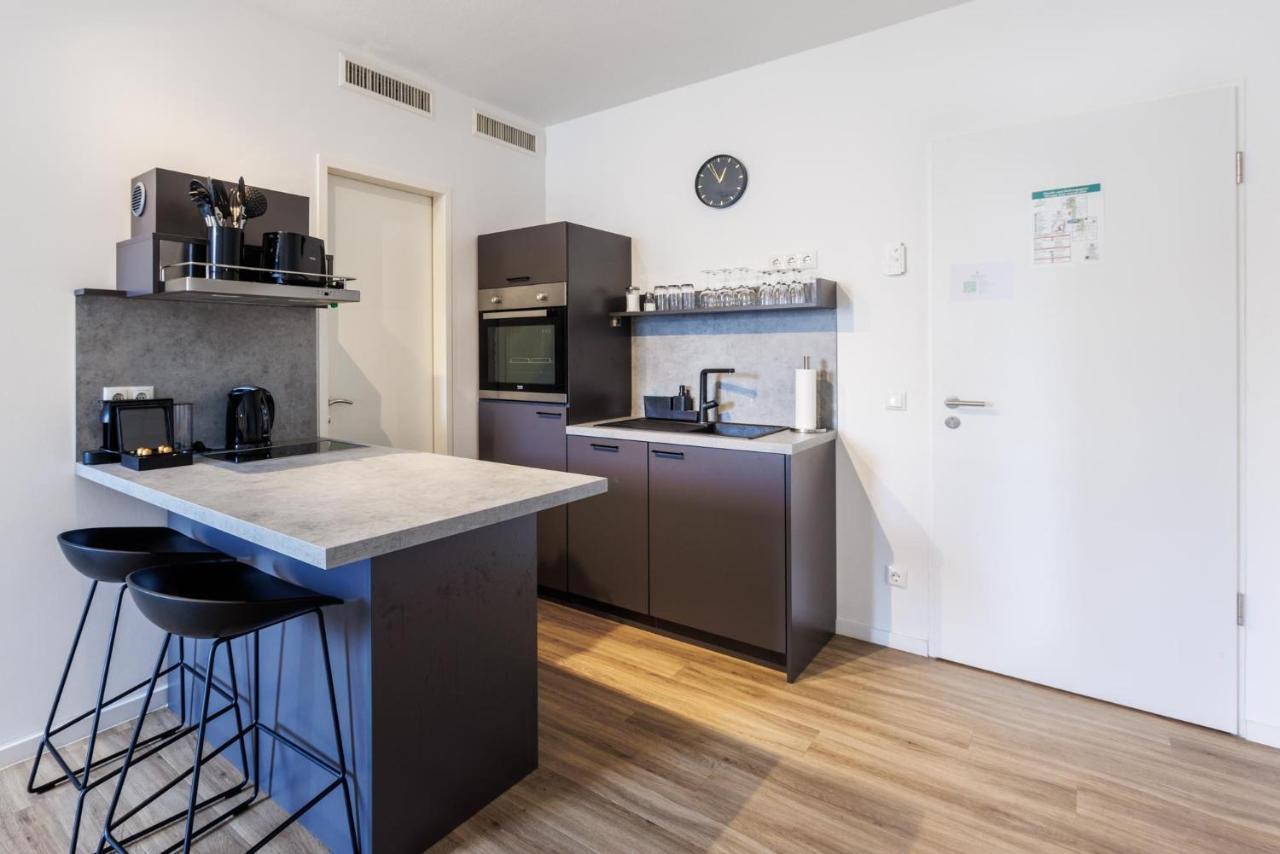 Glueck Auf Appartements Dueppelstrasse Оберхаузен Екстериор снимка