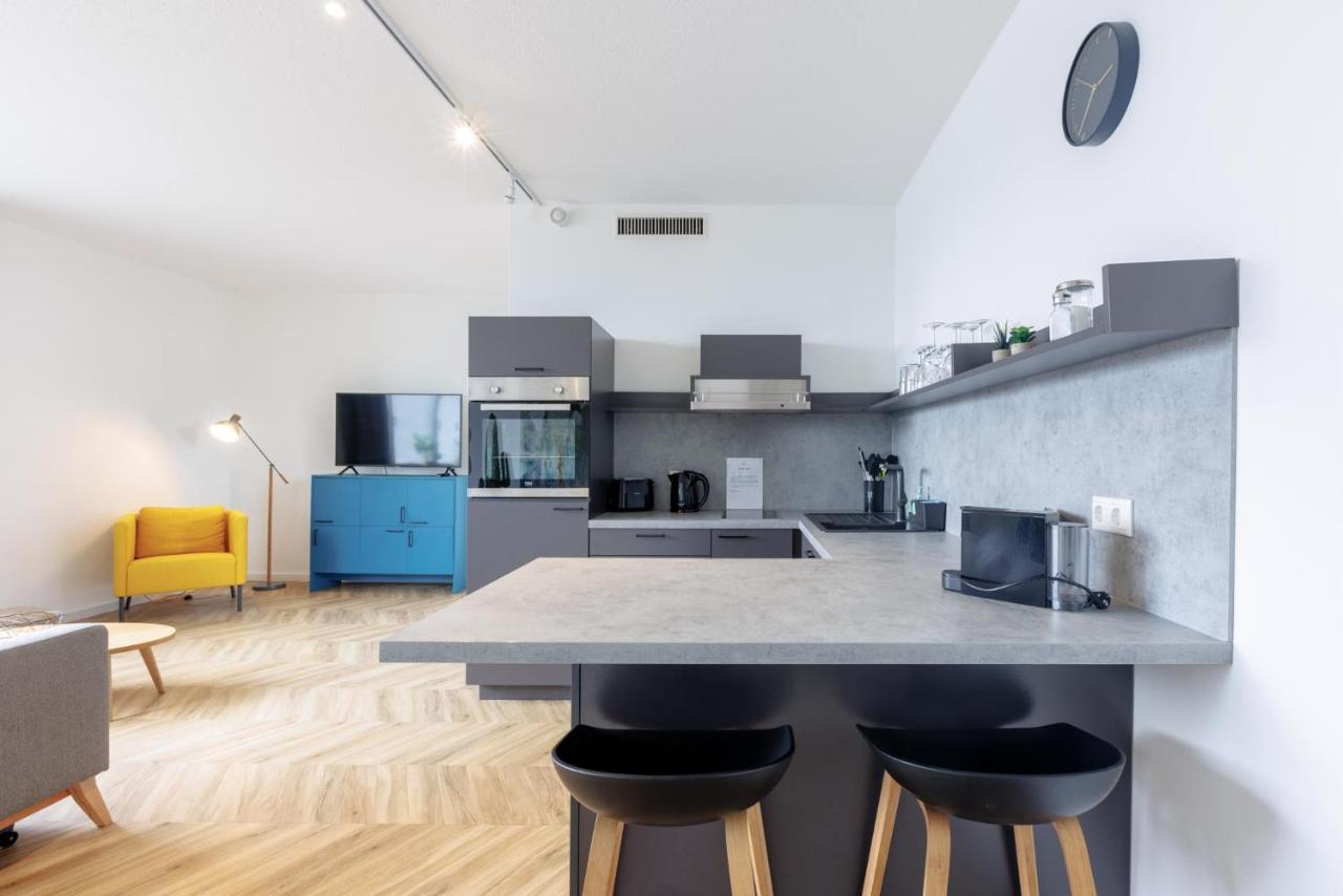 Glueck Auf Appartements Dueppelstrasse Оберхаузен Екстериор снимка