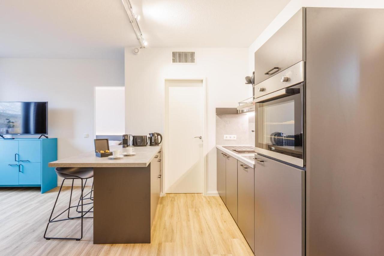 Glueck Auf Appartements Dueppelstrasse Оберхаузен Екстериор снимка