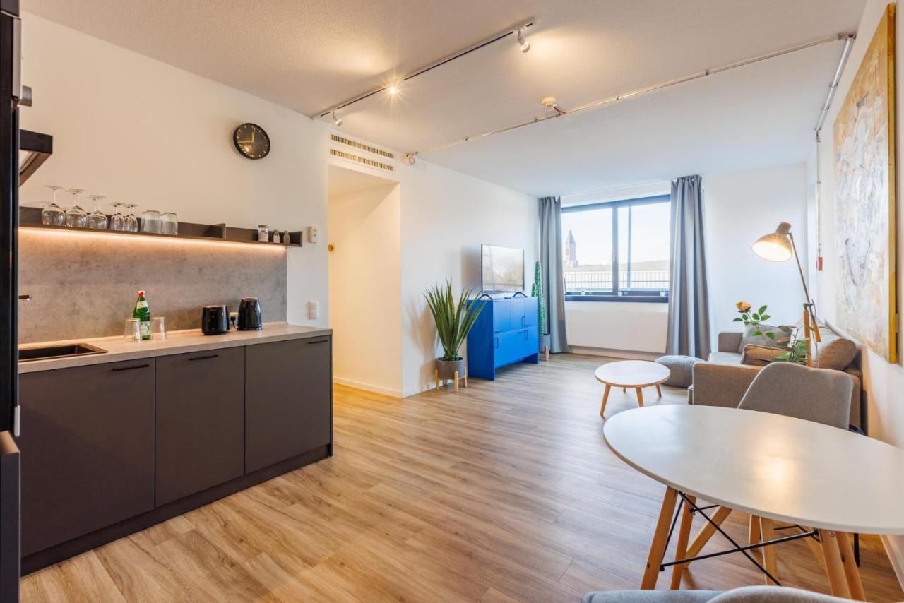 Glueck Auf Appartements Dueppelstrasse Оберхаузен Екстериор снимка