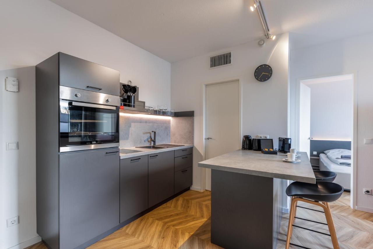 Glueck Auf Appartements Dueppelstrasse Оберхаузен Екстериор снимка