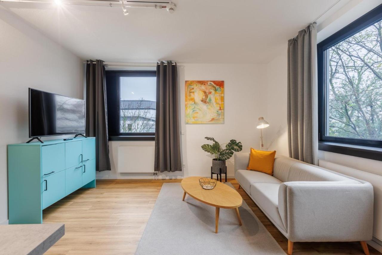 Glueck Auf Appartements Dueppelstrasse Оберхаузен Екстериор снимка