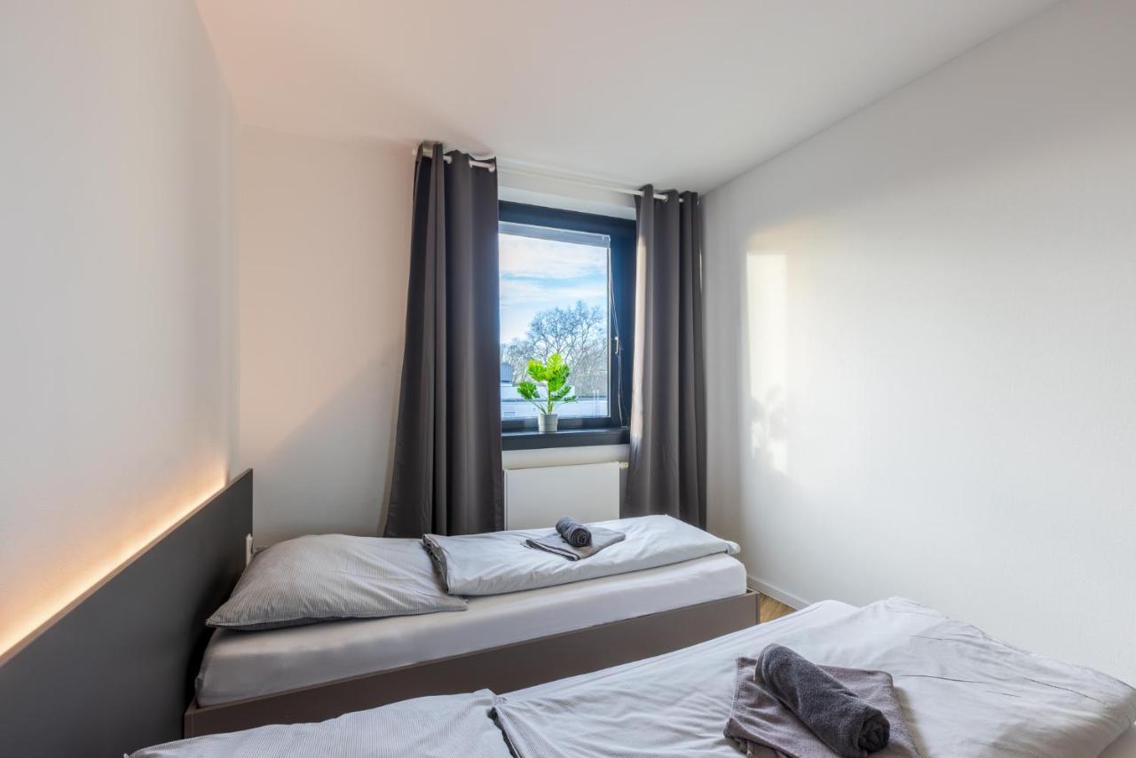 Glueck Auf Appartements Dueppelstrasse Оберхаузен Екстериор снимка